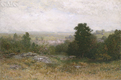 Alexander Wyant | Landscape near Arkville, c.1889 | Giclée Leinwand Kunstdruck