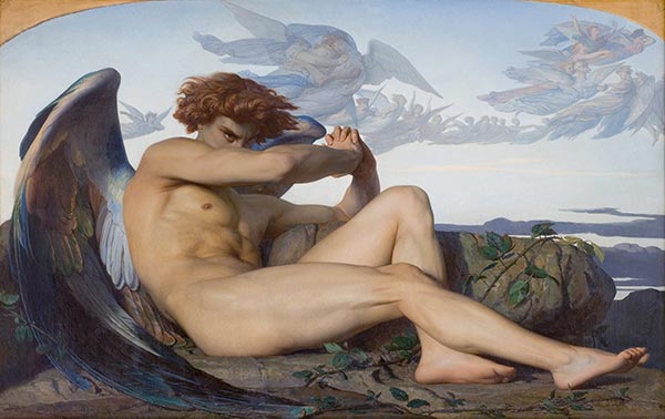 Fallen Angel, 1847 | Alexandre Cabanel | Giclée Canvas Print