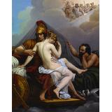Mars and Venus Surprised by Vulcan, 1827 - Alexandre Guillemot