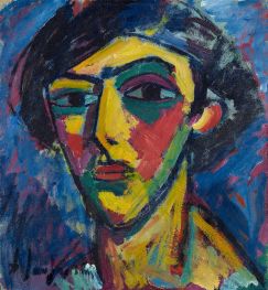 Head of a Youth | Alexei Jawlensky | Painting Reproduction
