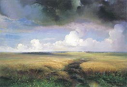 Rye, 1881 von Alexey Savrasov | Leinwand Kunstdruck