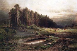Alexey Savrasov | Losiny Island in Sokolnik, 1869 | Giclée Canvas Print