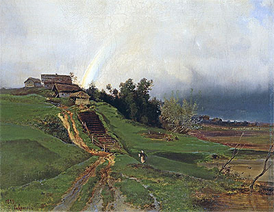 Rainbow, 1875 | Alexey Savrasov | Giclée Leinwand Kunstdruck