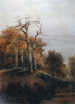 Autumn Wood. Kuntsevo. A Cursed Place, 1872 | Alexey Savrasov