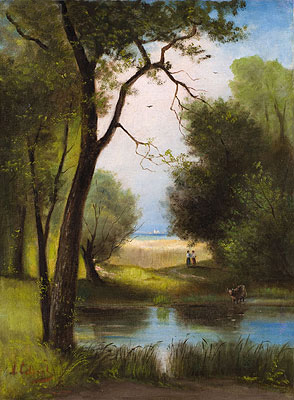 Spring Landscape, 1890 | Alexey Savrasov | Giclée Leinwand Kunstdruck