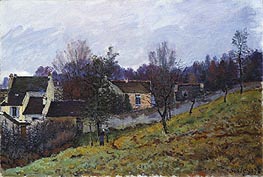 Autumn at Louveciennes | Alfred Sisley | Gemälde Reproduktion