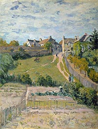 The Rising Path, 1875 by Alfred Sisley | Canvas Print