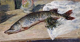 The Pike, 1888 von Alfred Sisley | Leinwand Kunstdruck