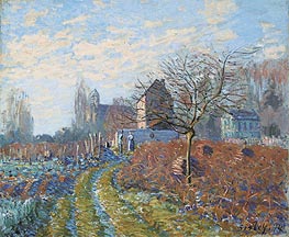 Gelee Blanche - Summer of St. Martin | Alfred Sisley | Painting Reproduction