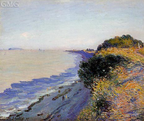 Bristol-Kanal von Penarth, Abend, 1897 | Alfred Sisley