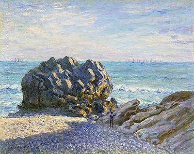 Storr Rock, Lady's Cove, Abend, 1897 | Alfred Sisley