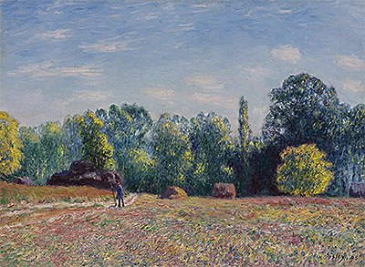 Edge of Forest, 1895 | Alfred Sisley | Giclée Leinwand Kunstdruck