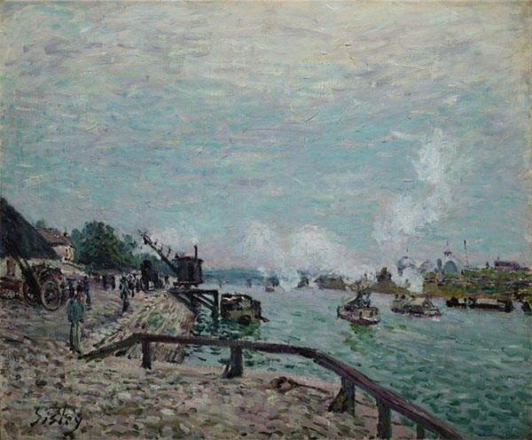 Seine bei Grenelle, 1878 | Alfred Sisley