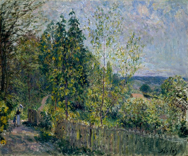 The Road in the Woods, 1879 | Alfred Sisley | Giclée Canvas Print
