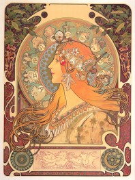Zodiac, 1896 | Alphonse Mucha