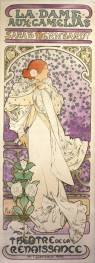 The Lady of the Camellias, 1896 | Alphonse Mucha