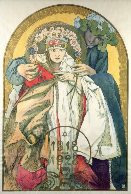 Chor der Mährischen Lehrer, 1911 | Alphonse Mucha | Giclée Papier-Kunstdruck