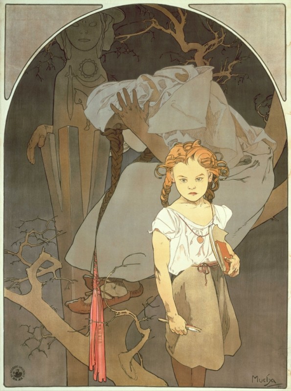 Lottery of the National Unity for Southwestern Moravia in Brno, 1912 | Alphonse Mucha | Giclée Paper Art Print