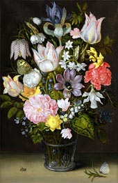 Ambrosius Bosschaert | Still Life with Flowers | Giclée Canvas Print