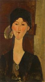 Beatrice Hastings, 1915 von Modigliani | Giclée-Kunstdruck