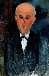 Max Jacob, c.1916/17 von Modigliani | Kunstdruck