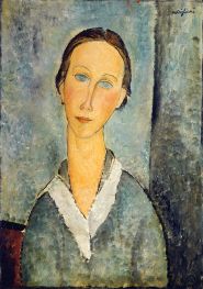 Girl in a Sailor's Blouse, 1918 by Modigliani | Art Print