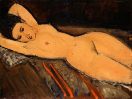 Liegender Akt, 1916 von Modigliani | Giclée-Kunstdruck