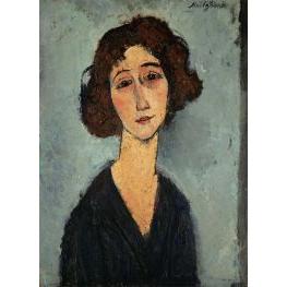 Junge Frau - Modigliani