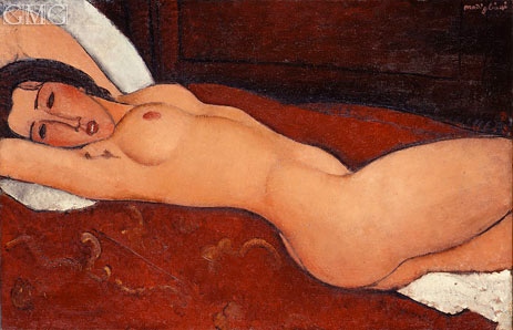 Liegender Akt, 1917 | Modigliani