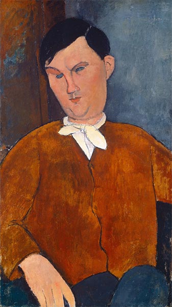 Monsieur Deleu, 1916 | Modigliani | Giclée Canvas Print