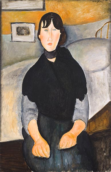 Junges Mädchen aus dem Volk, 1918 | Modigliani