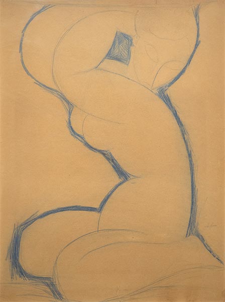Cariatide, 1912 | Modigliani | Giclée Paper Print
