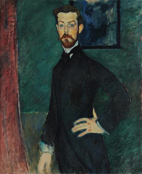 Porträt von Dr. Paul Alexandre, 1909 | Modigliani