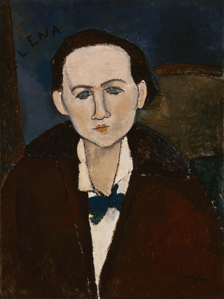 Elena Povolozky, 1917 | Modigliani | Giclée Canvas Print