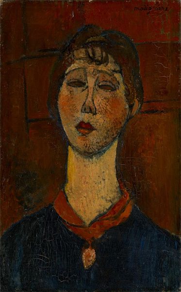 Modigliani | Portrait of Madame Dorival, c.1916 | Giclée Canvas Print