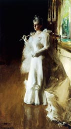 Mrs. Potter Palmer, 1893 by Anders Zorn | Canvas Print