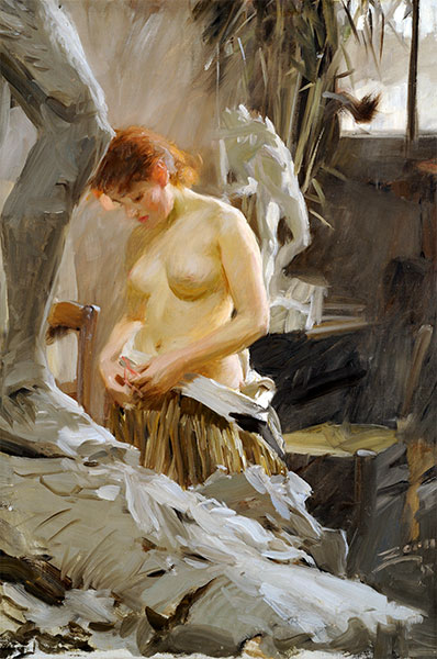 Im Studio von Wikström, 1889 | Anders Zorn