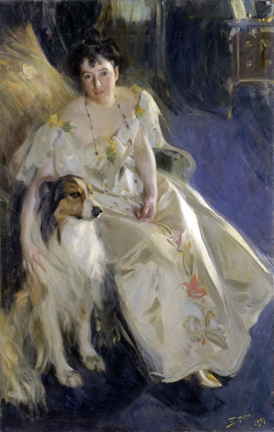 Mrs. Walter Rathbone Bacon, 1897 | Anders Zorn