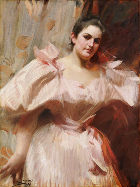 Frieda Schiff, Later Mrs. Felix M. Warburg, 1894 | Anders Zorn | Giclée Canvas Print