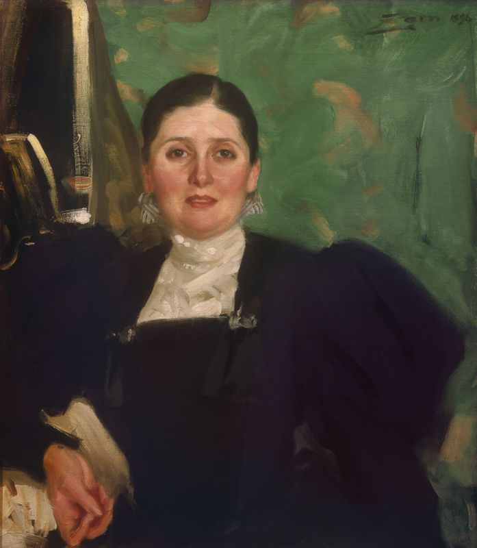 Martha Liebermann, 1896 | Anders Zorn | Giclée Canvas Print