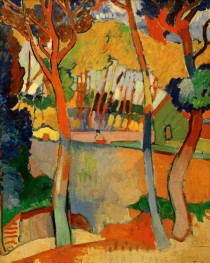 Three Trees, L'Estaque, c.1906 | André Derain