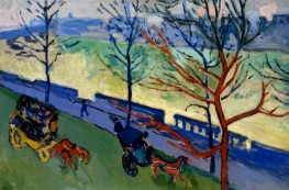 The Thames Embankment, London, n.d. | André Derain