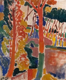 Trees in L'Estaque, 1906 | André Derain