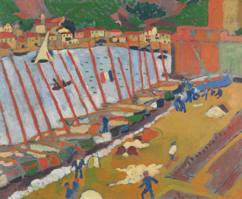The Suburb of Collioure, 1905 | André Derain | Giclée Canvas Print