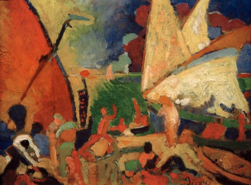 Sailing Boats in Collioure, 1905 | André Derain | Giclée Canvas Print