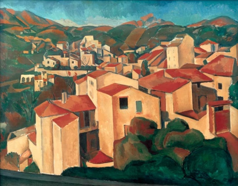 View of Cagnes, 1910 | André Derain | Giclée Canvas Print