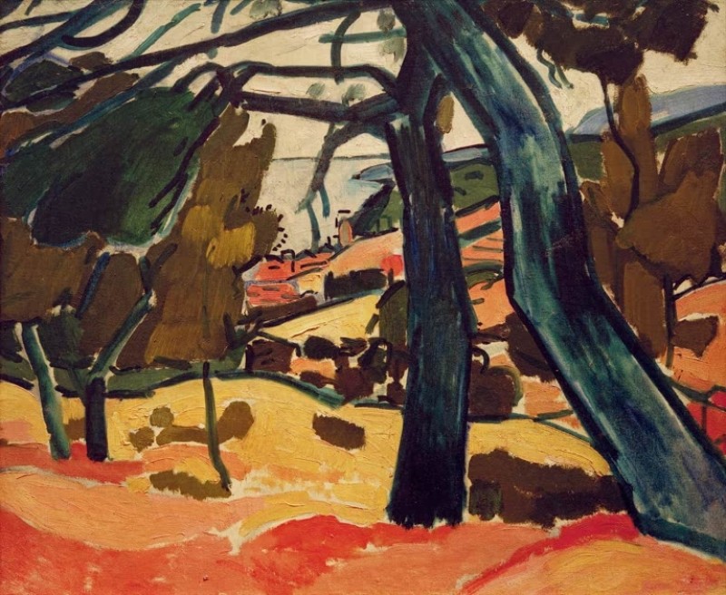 Pine Trees near Cassis, 1907 | André Derain | Giclée Canvas Print