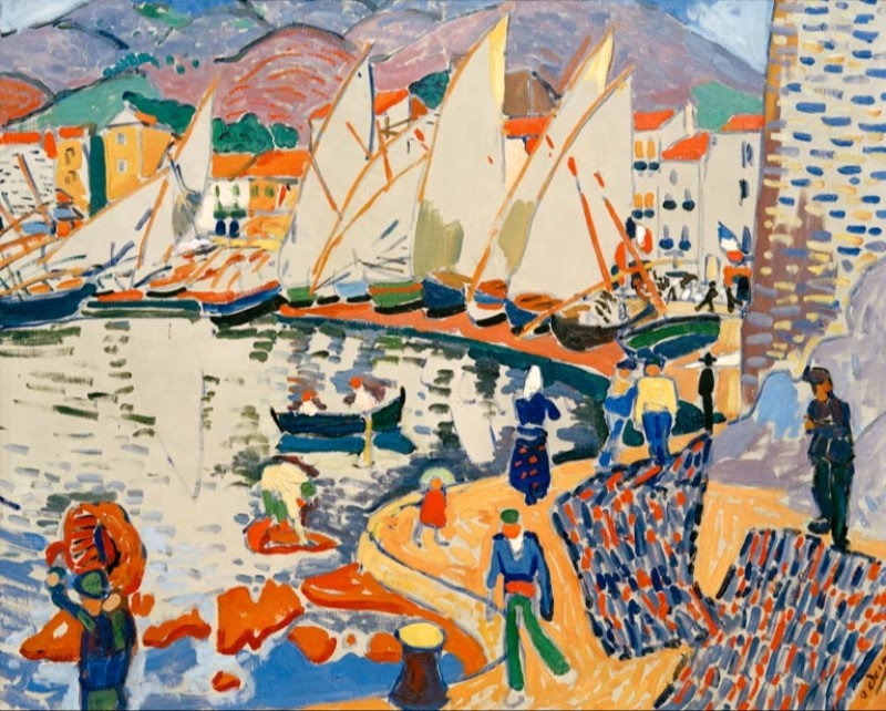 Drying the Sails, 1905 | André Derain | Giclée Canvas Print