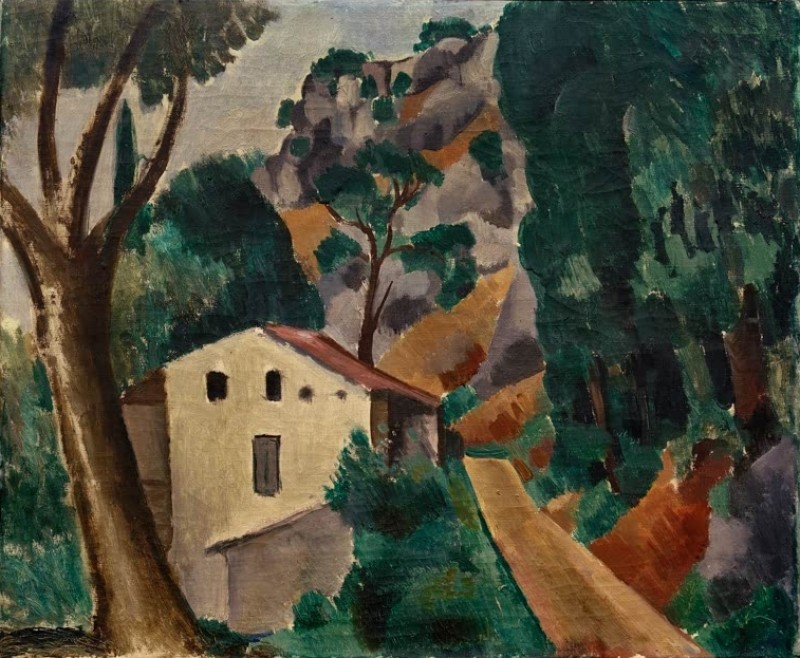 House by the Wayside (Provençal Landscape), c.1908/12 | André Derain | Giclée Canvas Print