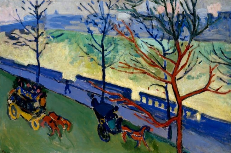 The Thames Embankment, London, n.d. | André Derain | Giclée Canvas Print
